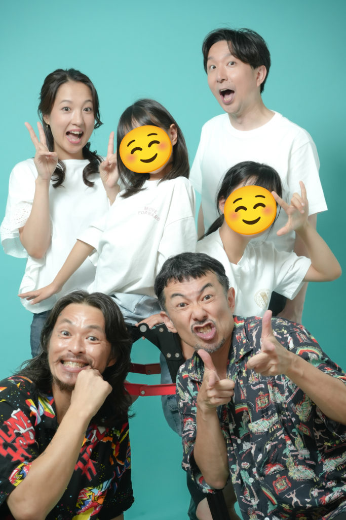 Studio Ficitionのふたりと声優の福井さんと稲葉さん