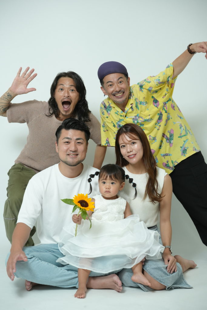 Studio Fictionのふたりと廣光さんファミリー