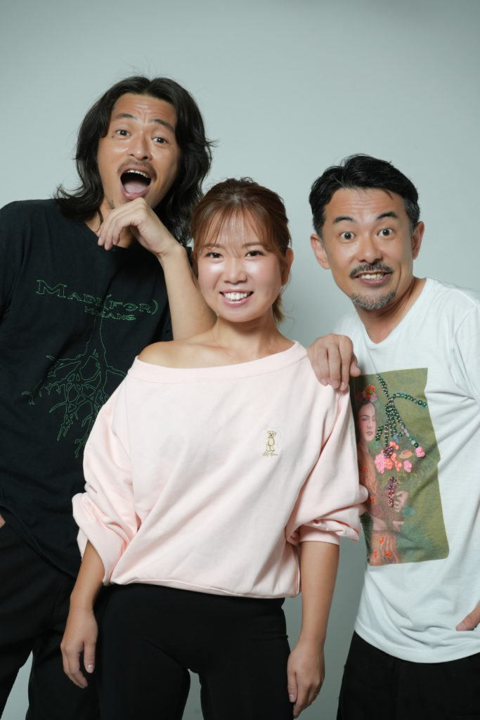 ヨガインストラクターのクミさんとStudio Fictionのふたり