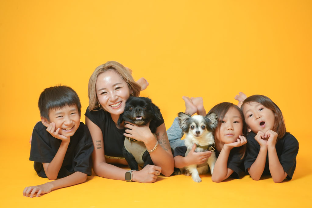 エリカさん家族写真