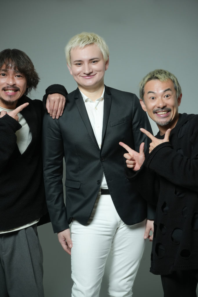 フレンチレストラン「ジョエル・ロブション」オーナーのルイ・ロブションさんとStudio Fictionのふたり