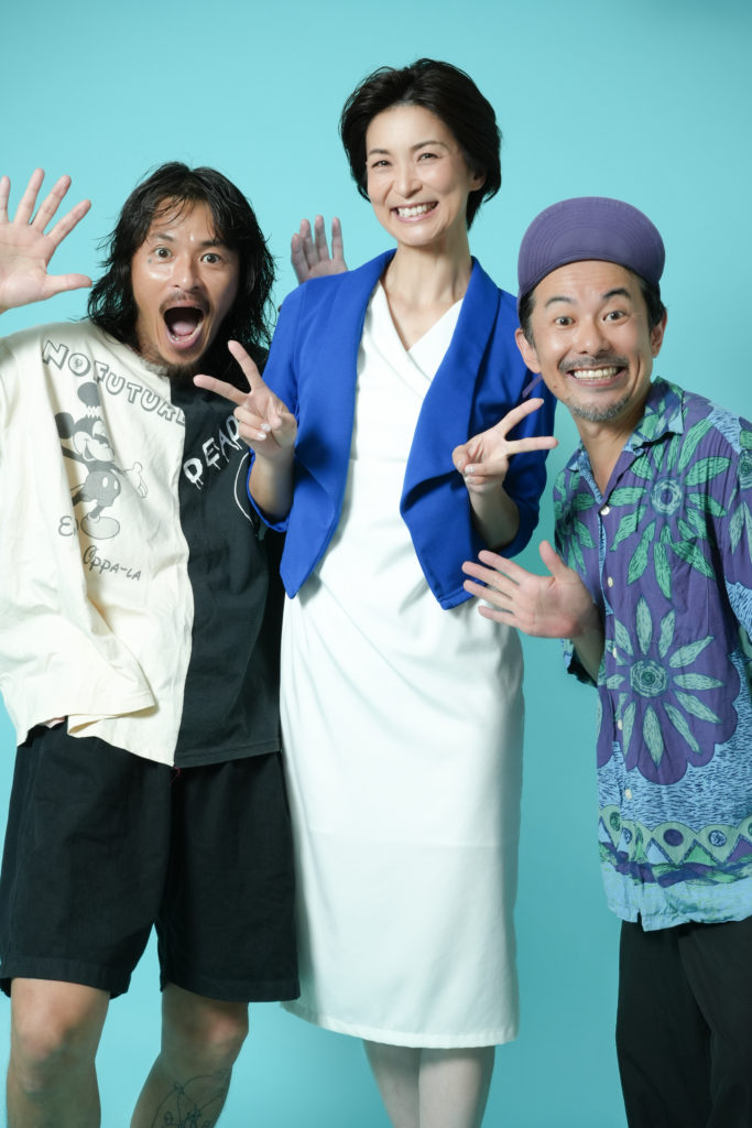 元バレーボール日本代表の佐田樹理さんとStudio Fictionのふたり