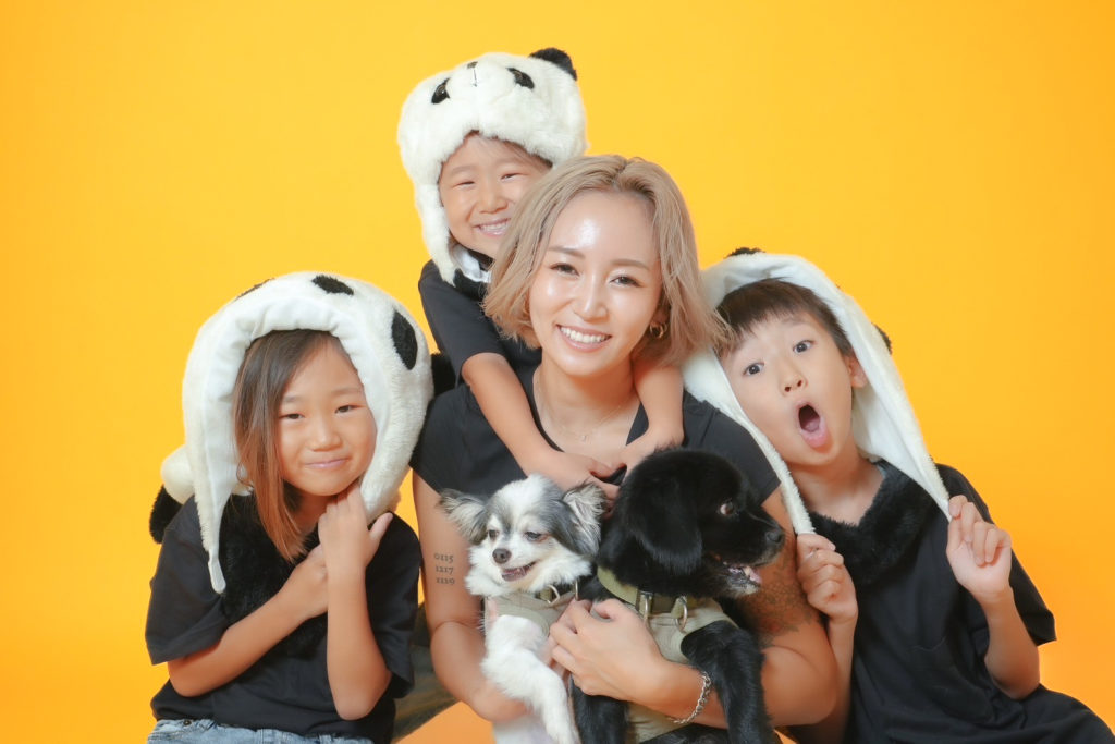 エリカさん家族写真