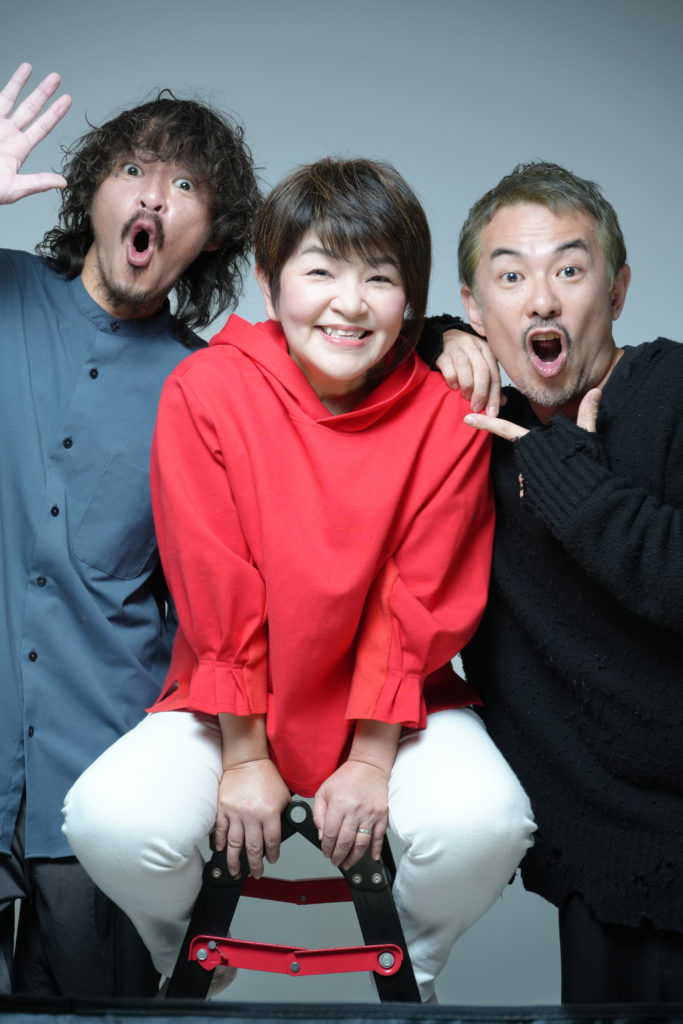 タノシニアンの伴克子さんとStudio Fictionのふたり
