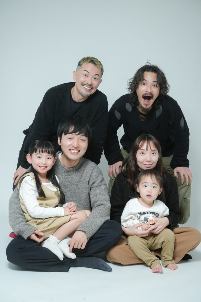 杏奈ちゃん家族とStudio Fictionのふたり