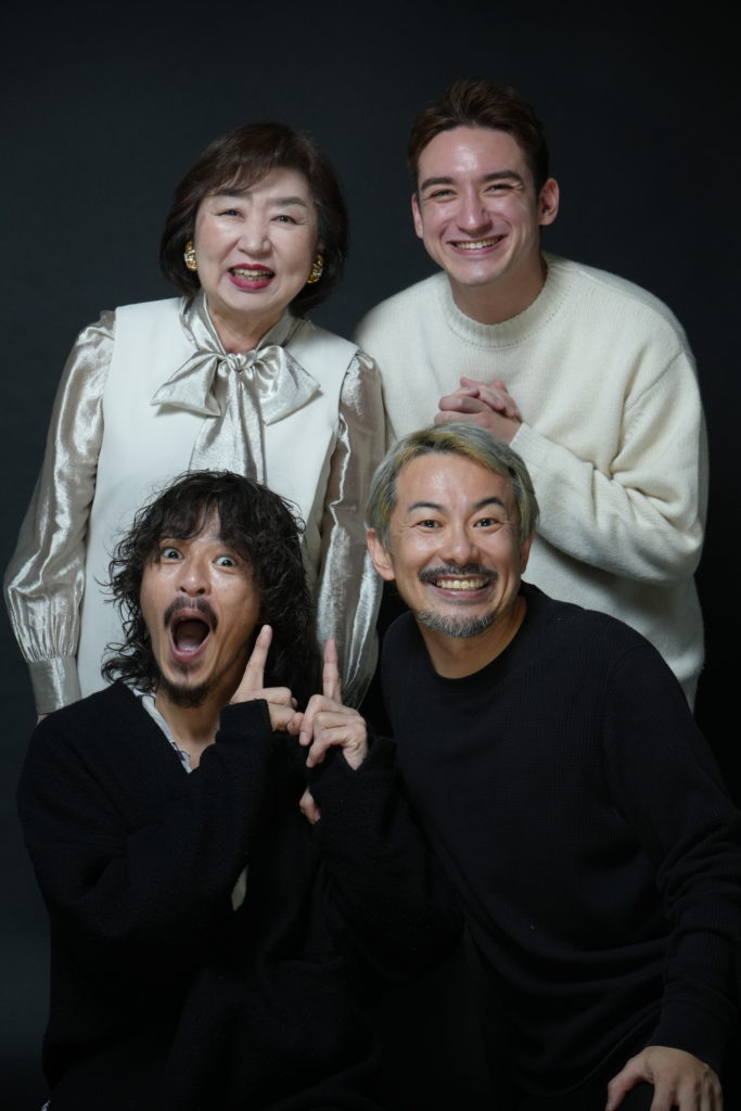 ビッシェルさん親子とStudio Fictionのふたり