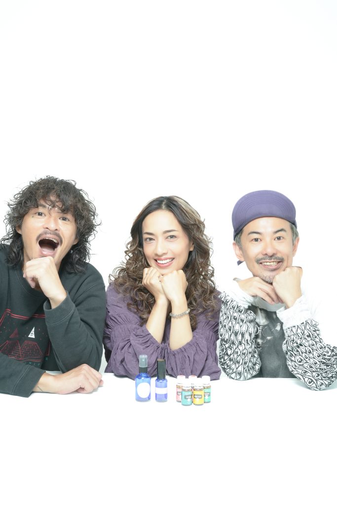 マイさんとStudio Fictionのふたりの写真