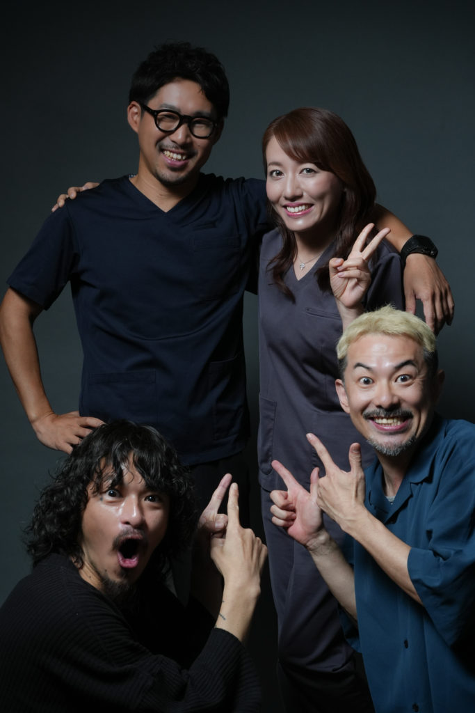 遠矢ご夫婦とStudio Fictionのふたり