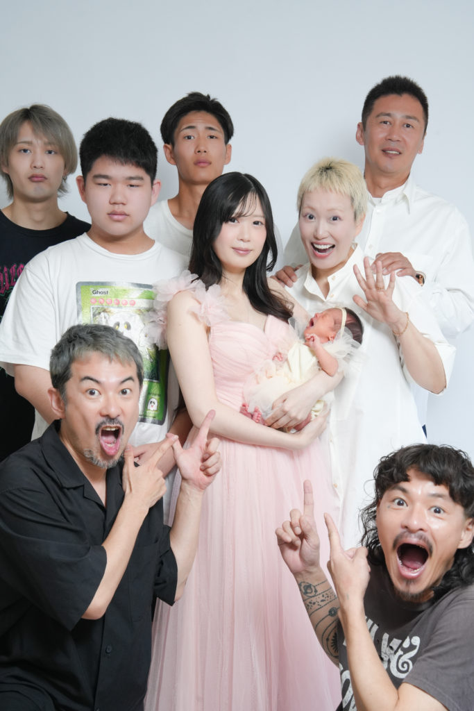 イズミさんご家族とStudio Fictionのふたり