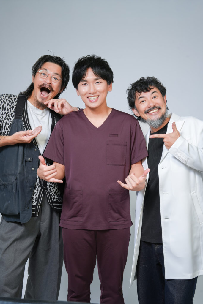 宮本ドクターとStudio Fictionのふたり