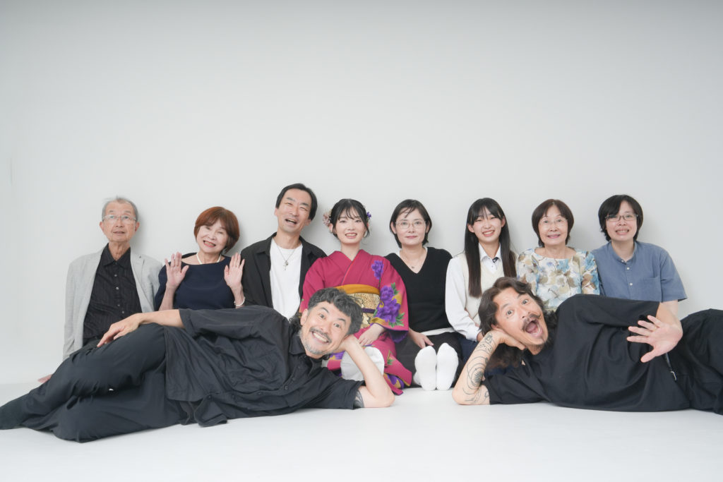 ユアンさんとご家族とStudio Fictionのふたり